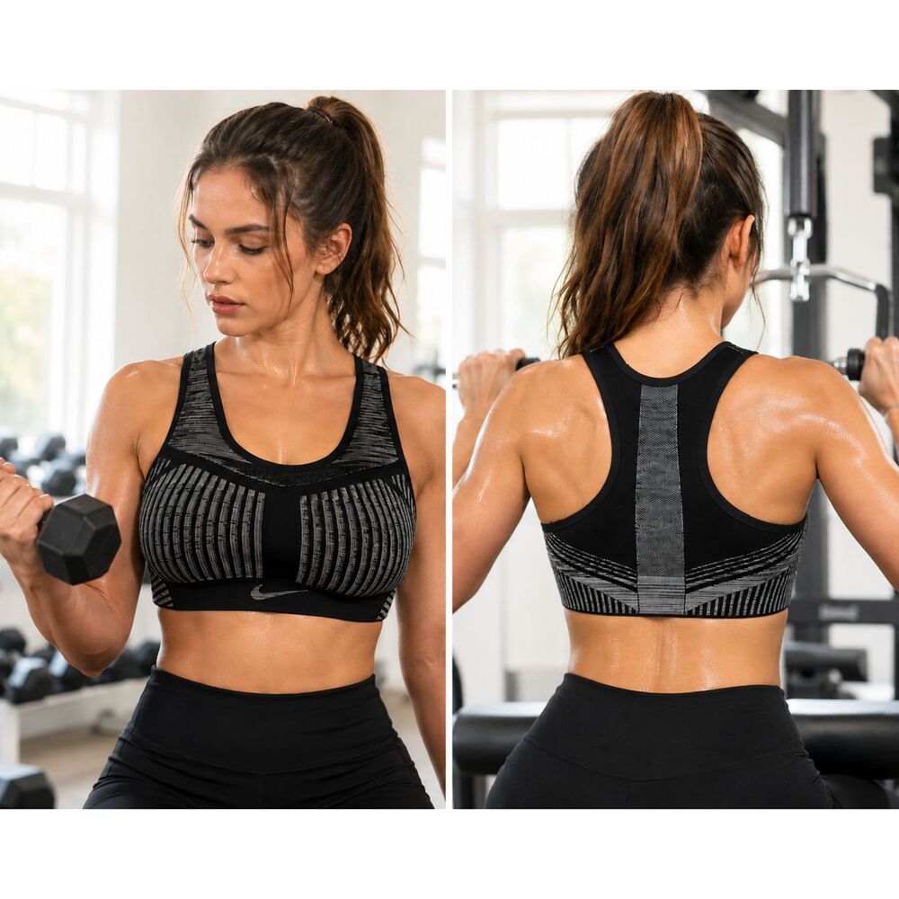 Nike FE/NOM Flyknit Women's XS High-Support Non-Padded Sports Bra AJ4047-014